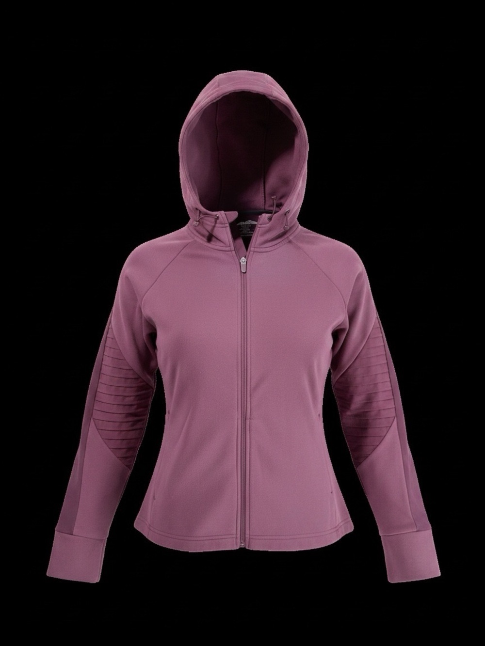 Avia Dusty Mauve Full Zip Hooded Athletic Jacket Size XL 16/18
